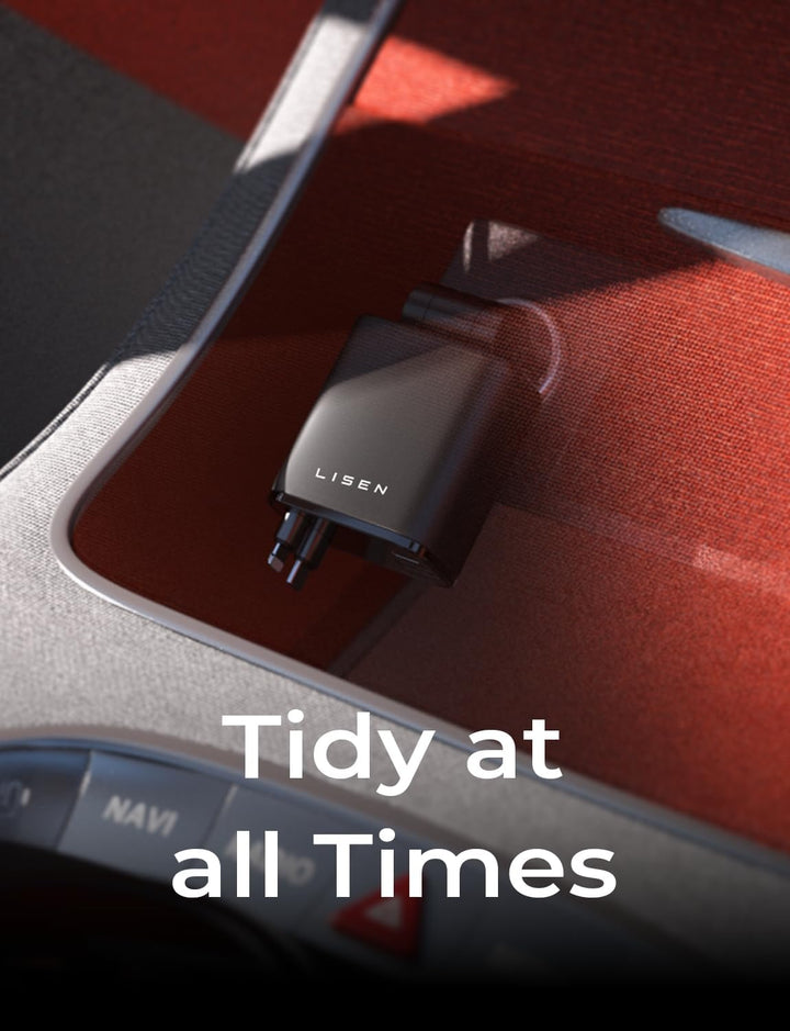 BowLift | Retractable Car Charger 69W USB C