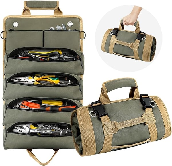 Tool roll bag organizer | Bowlift