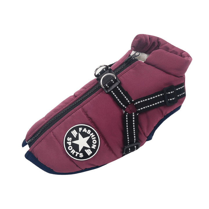 BowLift | PupGuard - Winter-Dog Coat with Harness