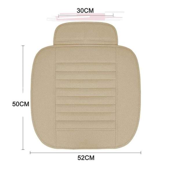 BowLift | Leather Bamboo Charcoal Car Seat Cushion-Absorbing odor(Four Seasons Universal)