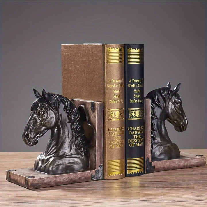HorseHead - Stylish Bookend in Animal Shape Bowlift