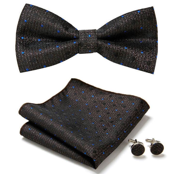 Three-piece set with stylish bow ties Bowlift