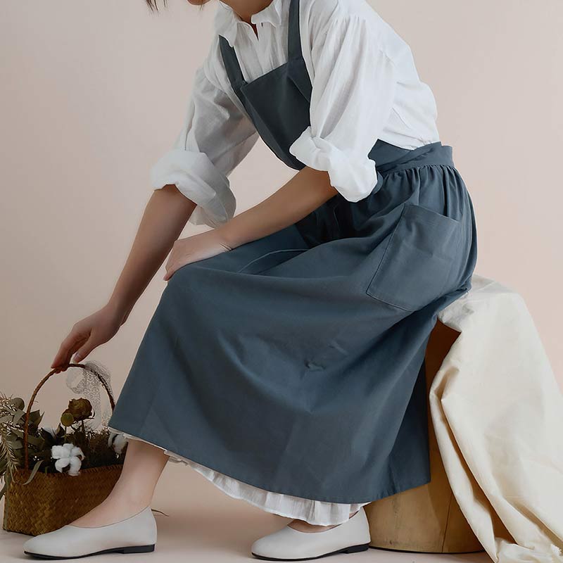 BowLift | Waterproof cotton apron with practical pockets – ChefMate