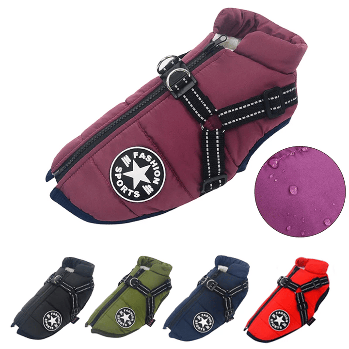 BowLift | PupGuard - Winter-Dog Coat with Harness