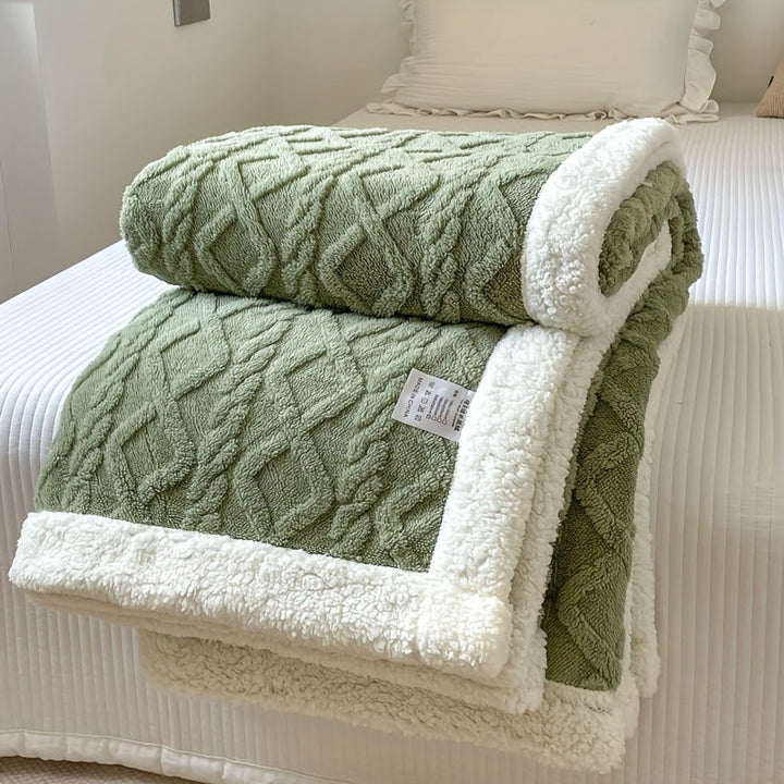 BowLift | Stylish Reversible Fleece Blanket for Ultimate Comfort and Warmth