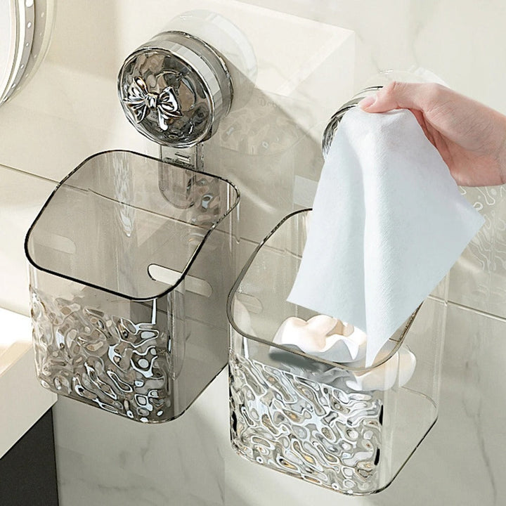 Practical wall shelf | Drill-free storage in the bathroom | Bowlift