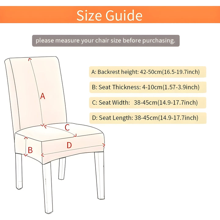 SherpaFit Chair Cover - Cozy Elastic Sherpa Dining Chair Cover | Bowlift