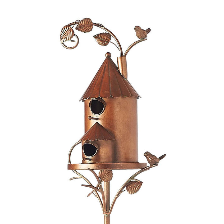 Birdhouse Garden Stakes | Bowlift