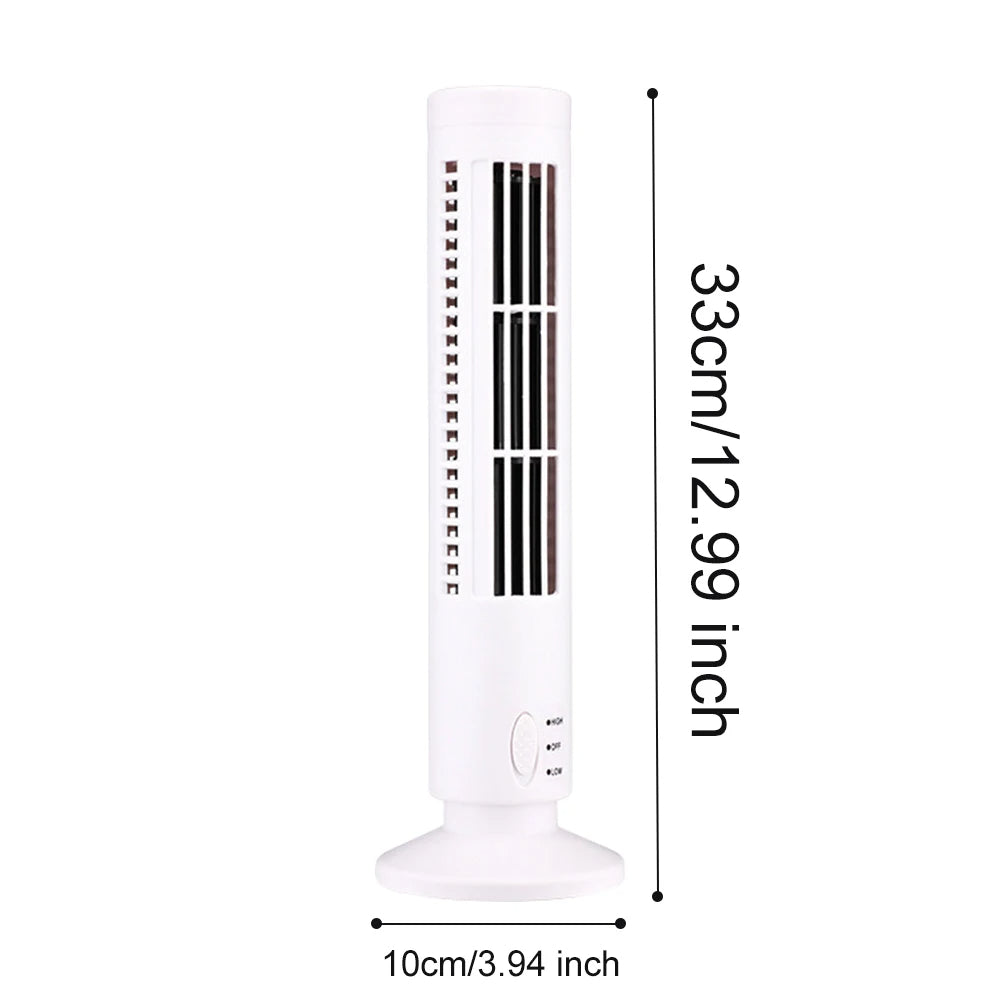 Mini Desktop Air Conditioner with USB Bladeless Cooling | Bowlift