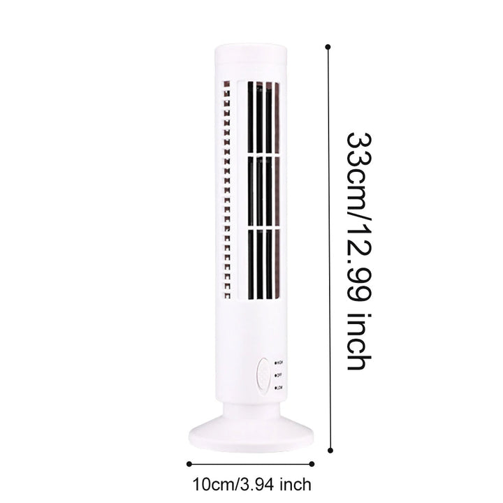 Mini Desktop Air Conditioner with USB Bladeless Cooling | Bowlift