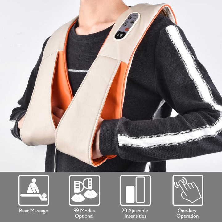BowLift | Neck and Back Massager With Heat U Shape Electrical Infrared