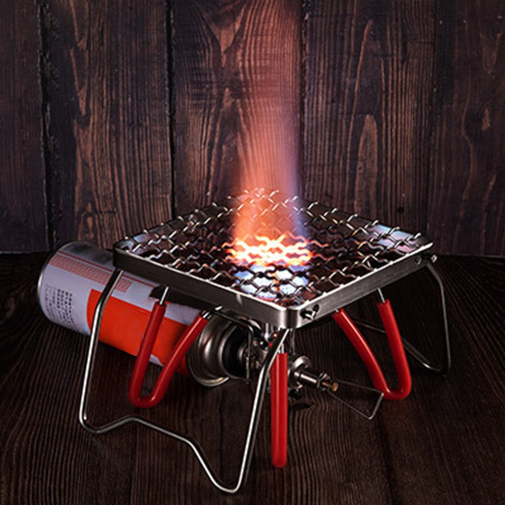 Barbecue Training Tool BBQ Folding Grill Gas Mini Campfire Camping | Bowlift