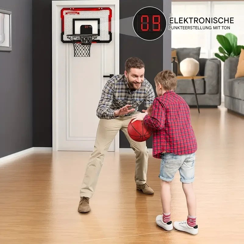 BowLift | Mini Basketball Hoop with Electronic Scoreboard - BouncePro