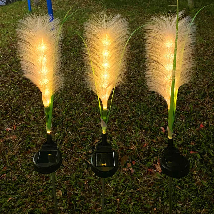 Solar-powered LED garden torch – Decorative outdoor light for pathways and gardens | Bowlift