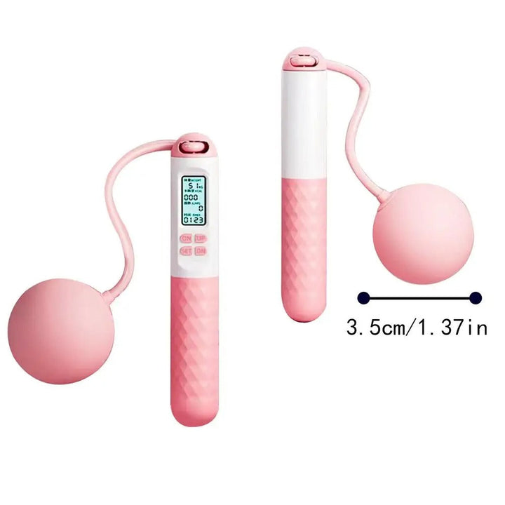 BowLift | Wireless Jump Rope with Counter – Weighted Handles for Home Cardio Workouts