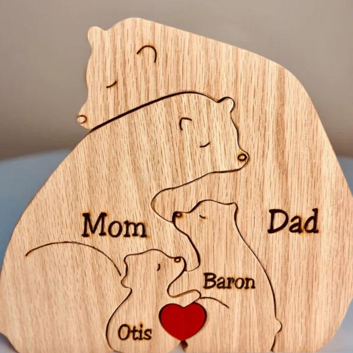 BowLift | Handcrafted Personalised Bear Family