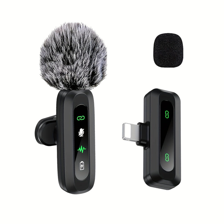 BowLift | Wireless Lavalier Microphone with USB-C Connection for Smartphones and Tablets – Compact Design, Ideal for Podcasts and Vlogs