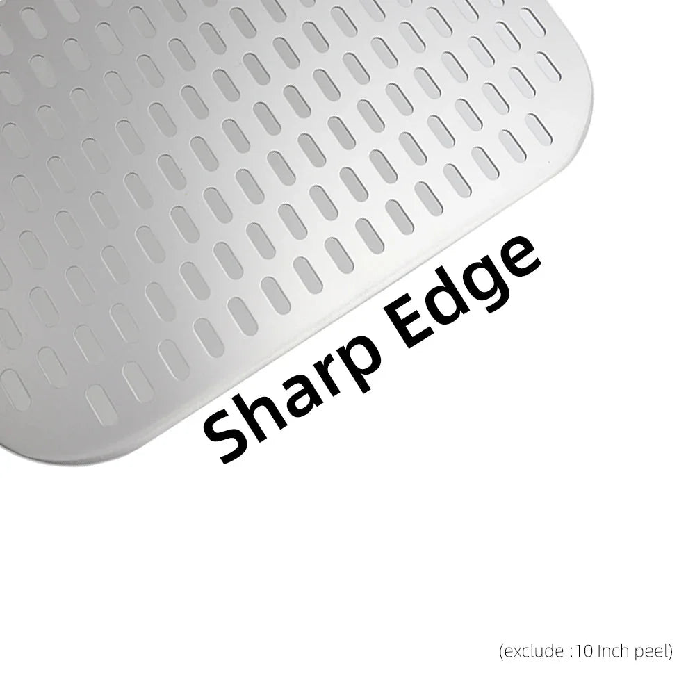 Big Pizza Perforated Shovel Paddle Handle for Oven Pizza Baking Tool | Bowlift