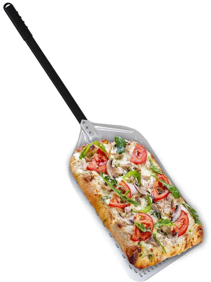Big Pizza Perforated Shovel Paddle Handle for Oven Pizza Baking Tool | Bowlift