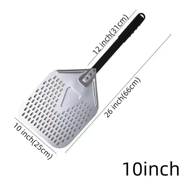 Big Pizza Perforated Shovel Paddle Handle for Oven Pizza Baking Tool | Bowlift
