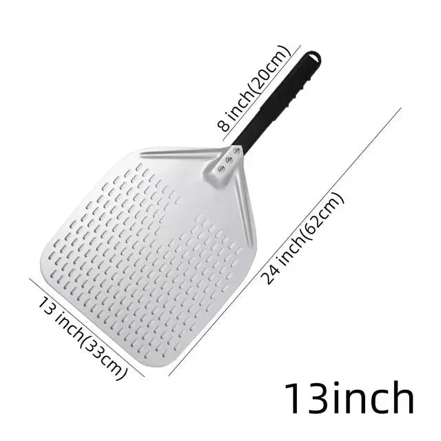 Big Pizza Perforated Shovel Paddle Handle for Oven Pizza Baking Tool | Bowlift