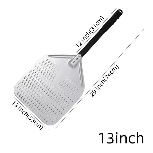 Big Pizza Perforated Shovel Paddle Handle for Oven Pizza Baking Tool | Bowlift