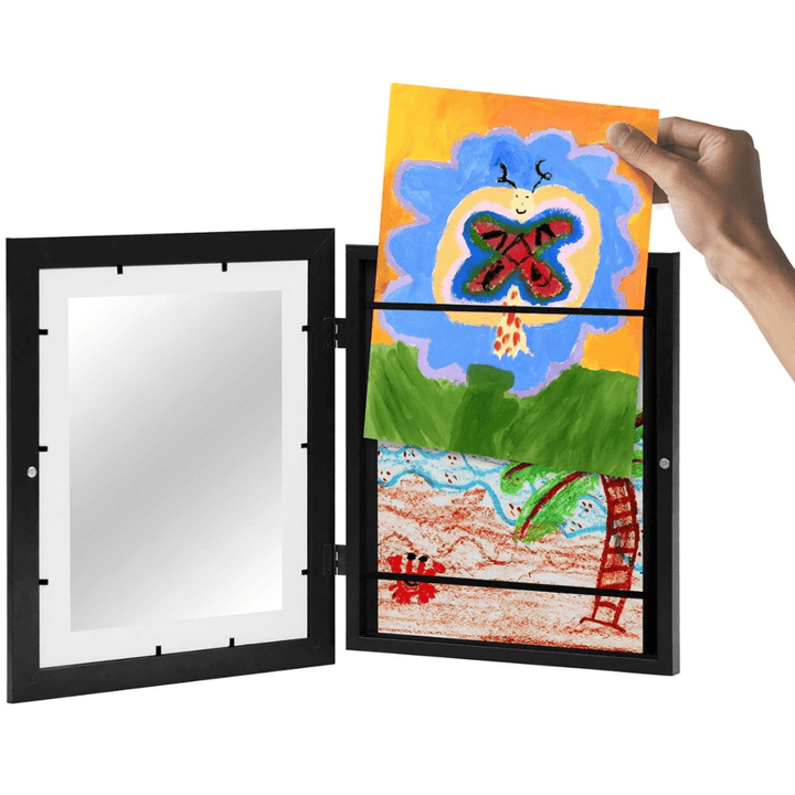 BowLift | picture frame for storing and presenting children's art