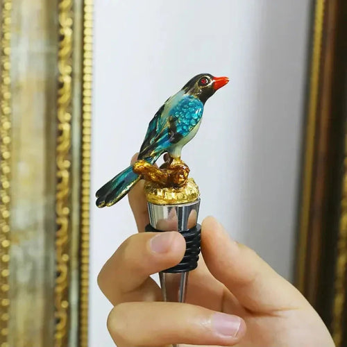 Bird Metal Wine Bottle Stopper Handmade Stopper Home Bar Accessories | Bowlift