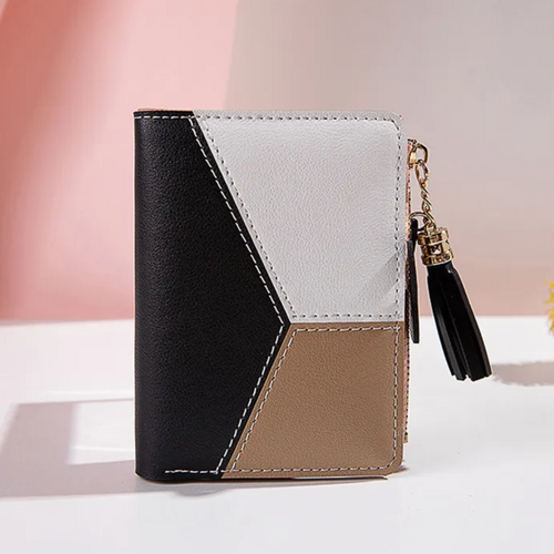 Mini Wallet with Trendy Tassel Bowlift