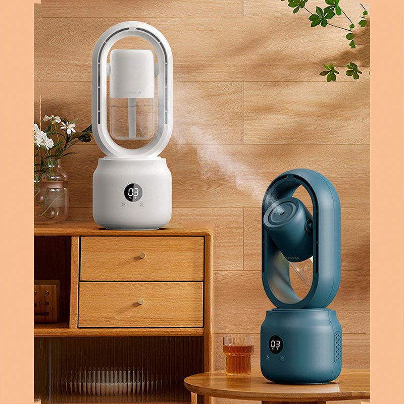 CoolBreeze – Draagbare Ventilator met Bevochtiger Bowlift