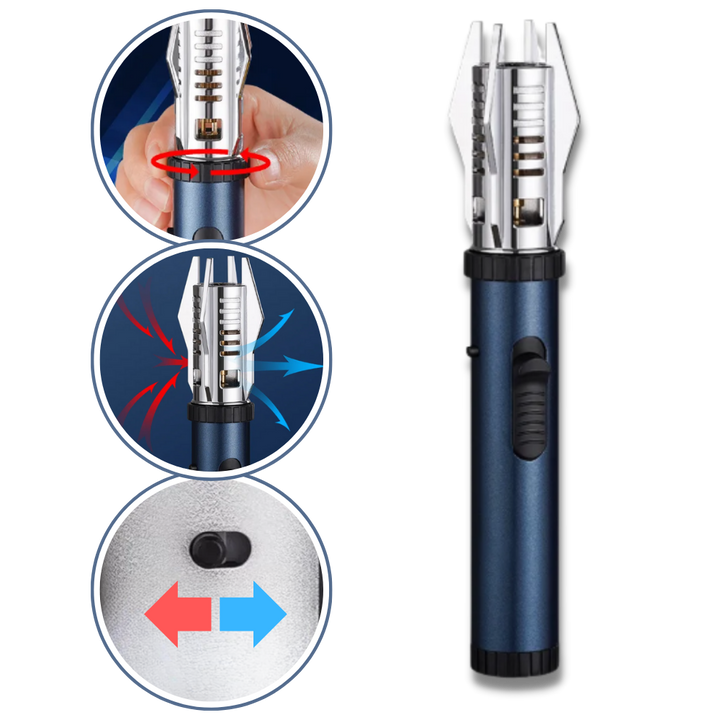 BowLift | Blue Flame Windproof Lighter