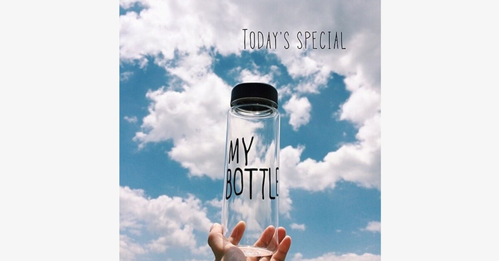 BowLift | My Bottle Transparent Water Bottle