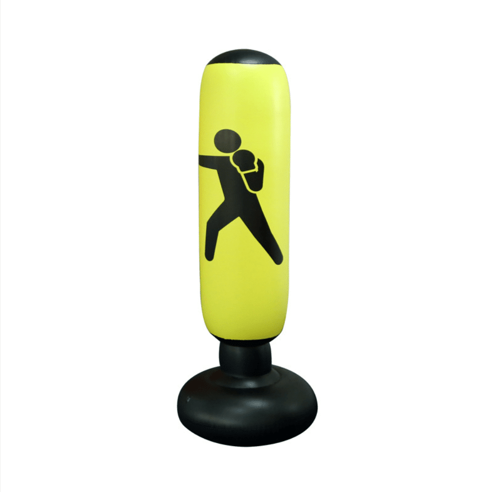 Inflatable punching bag red, yellow or black (for the whole family) | Bowlift