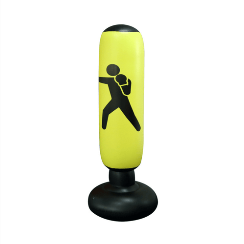 Inflatable punching bag red, yellow or black (for the whole family) | Bowlift