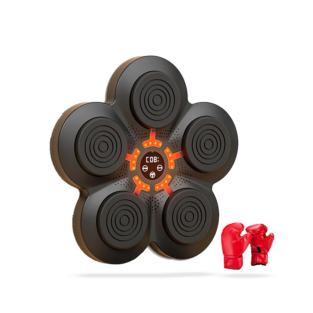 BowLift | RhythmBox Wall Trainer – Smart Bluetooth Boxing Machine with Music & LED Reaction