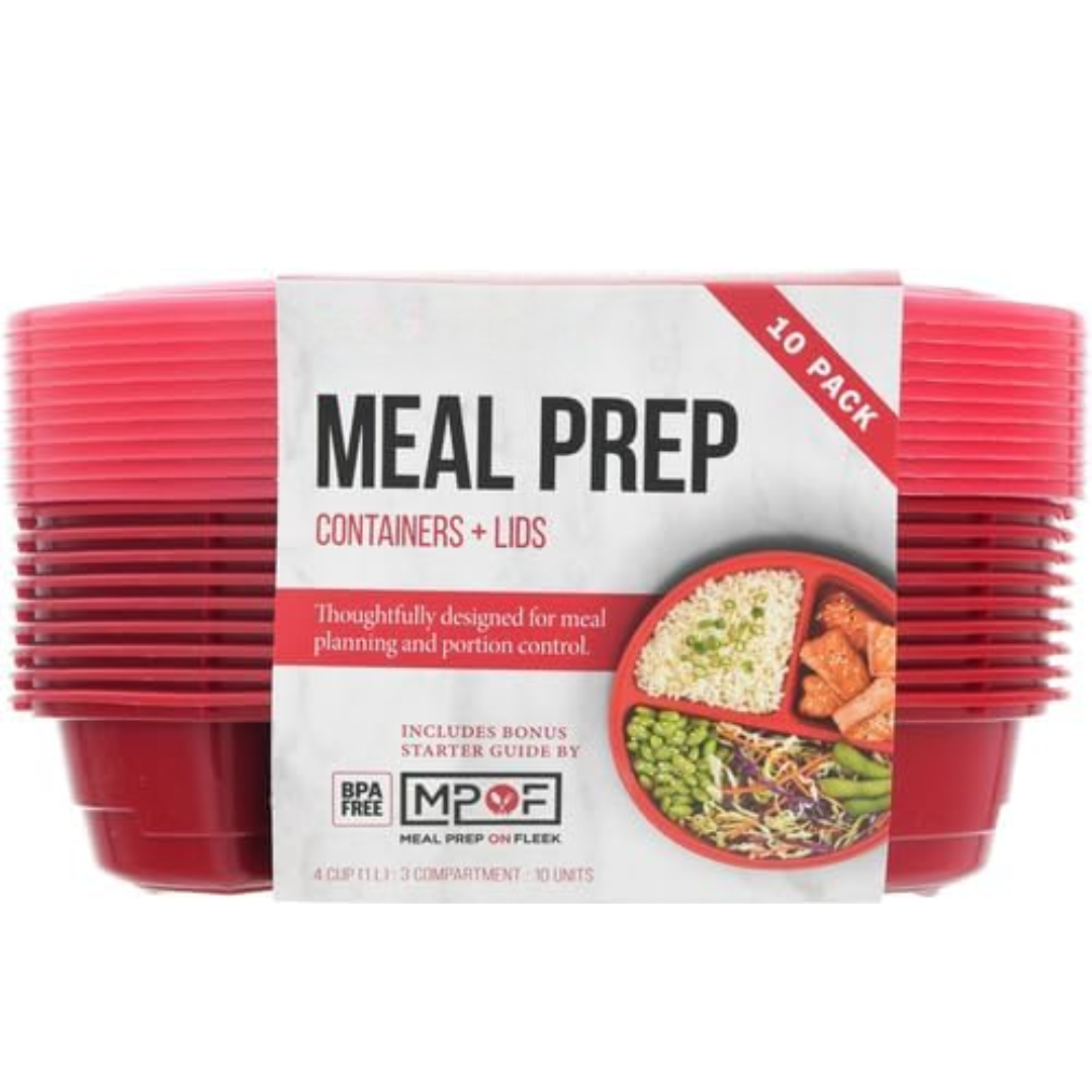 BowLift | BPA-free Meal Prep Containers, Set of 10