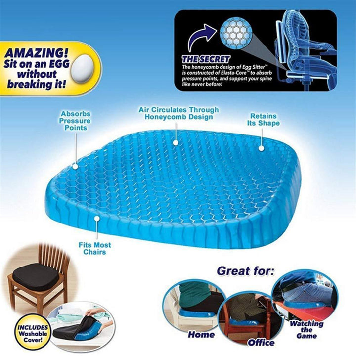 BowLift | Breathable Gel Seat Cushion
