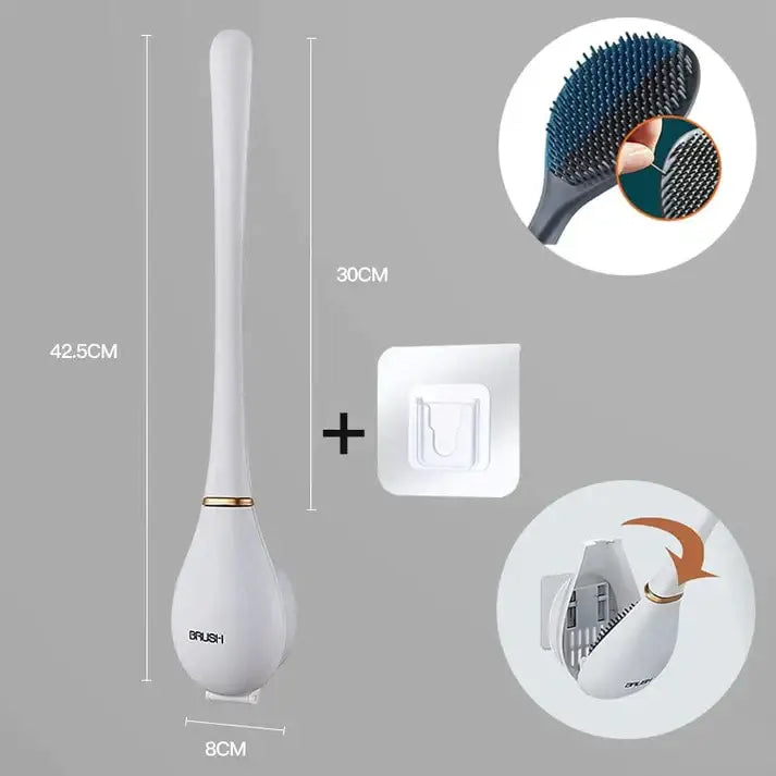 BowLift | Elegant and hygienic toilet brush made of silicone - SmartBrush