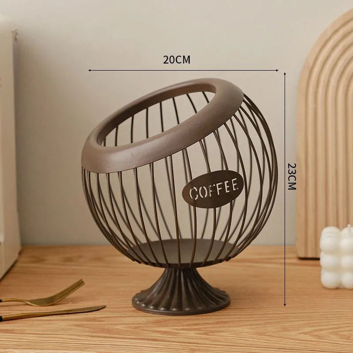 BowLift | Elegant Metal Snack Storage Basket