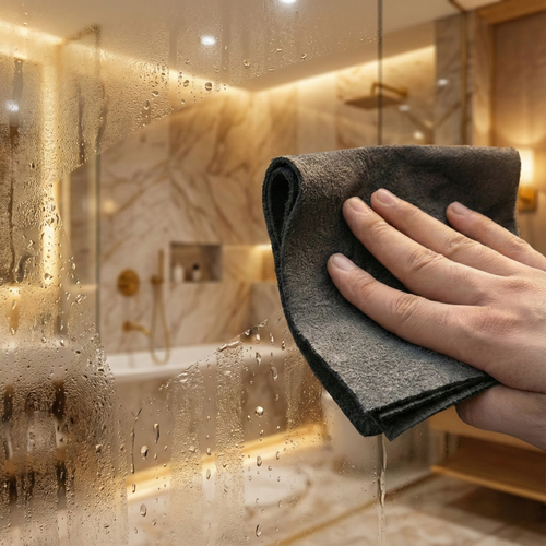 GlasGlanzPro® — No more streaks and frustration for brilliantly clean windows in seconds! | Bowlift