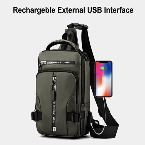 SecureNylon – Waterproof Anti-Theft Shoulder Bag Bowlift