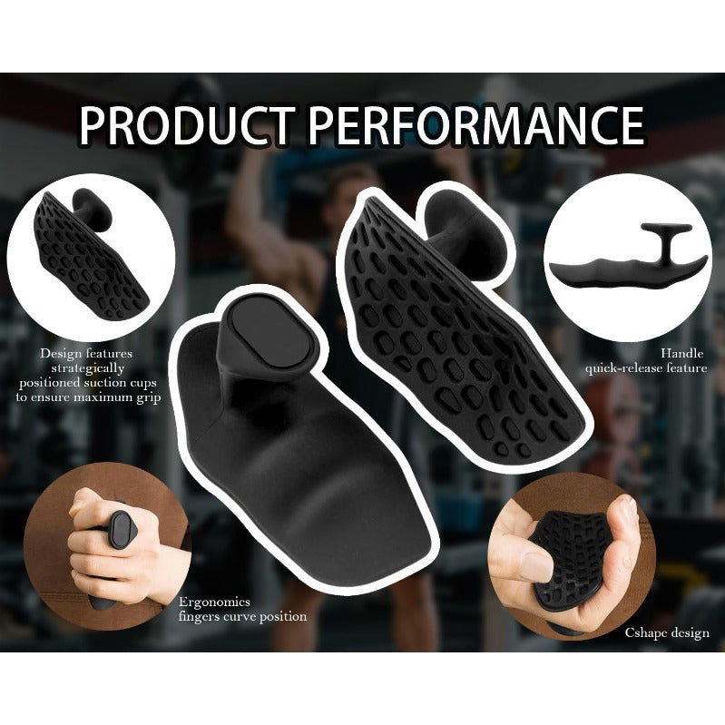 BowLift | Ergonomic Anti-Slip Gym Grips