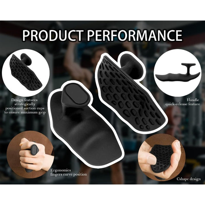 BowLift | Ergonomic Anti-Slip Gym Grips