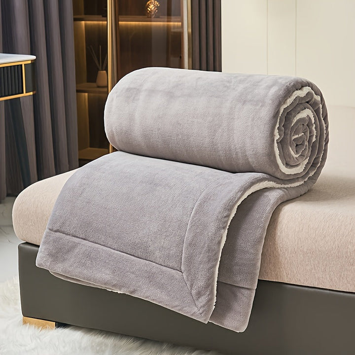 CozyWarm - Luxury Milk Fleece Blanket Double Layer Bowlift