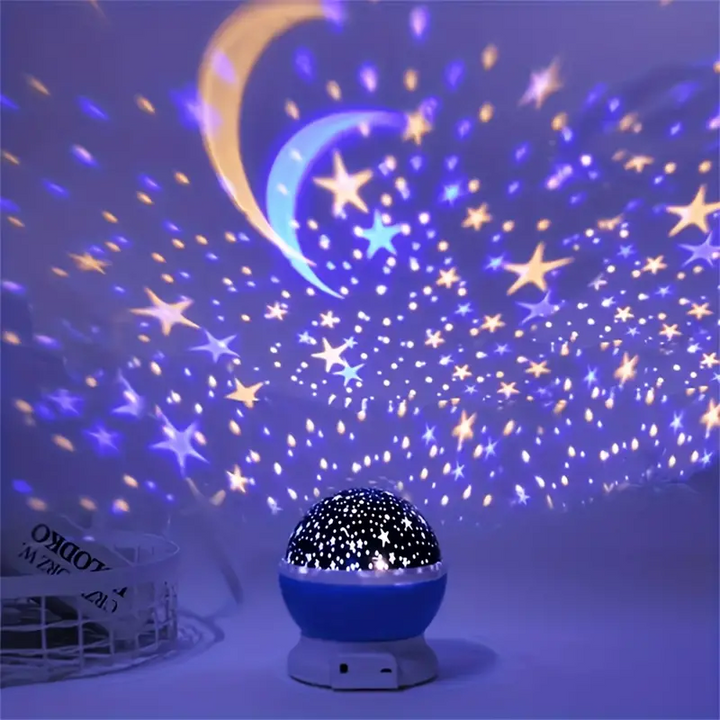 Star Projector Night Light - Luna | Bowlift