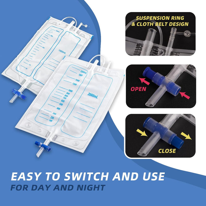 BowLift | Medical grade portable reusable urine drainage bag