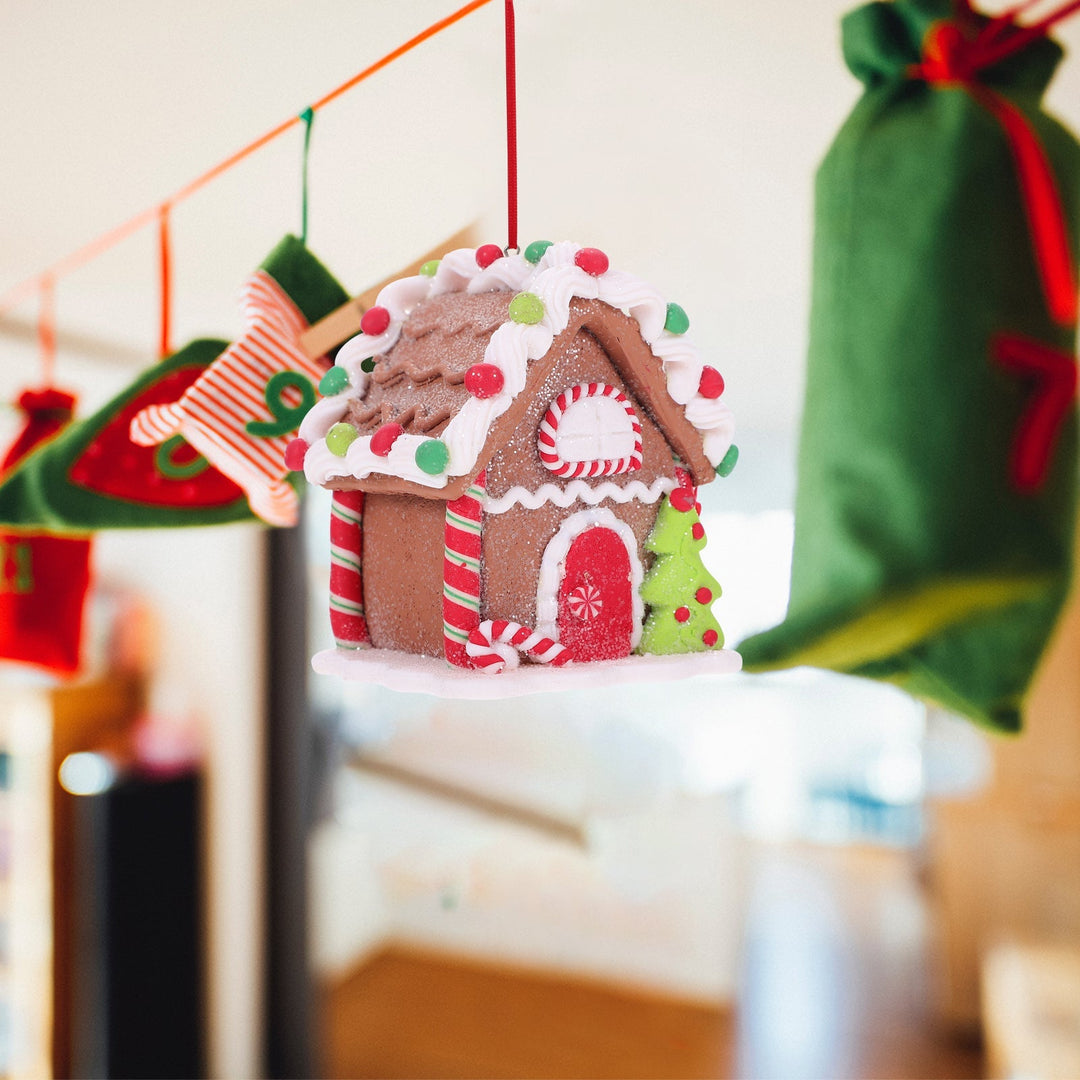 BowLift | Mini Christmas Gingerbread House Decorations