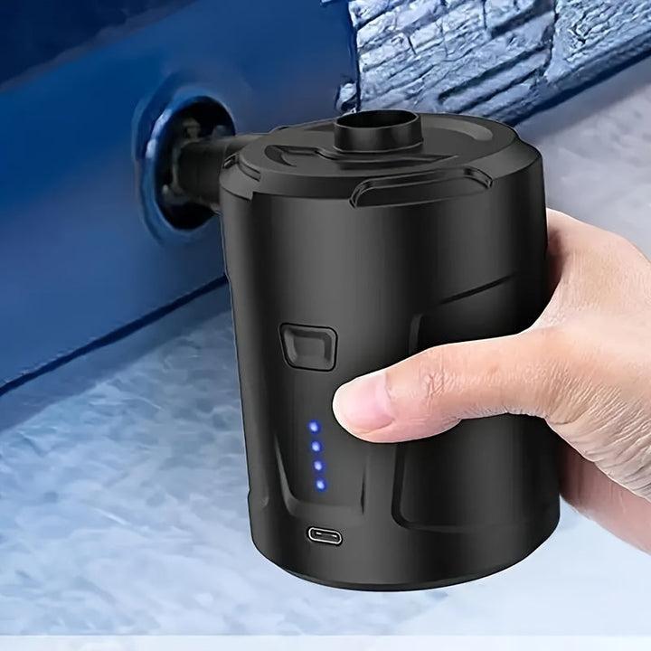 BowLift | Electric Air Pump AirTrek Mini | USB Rechargeable & Cordless | Compact & Sturdy | For Air Mattresses & Outdoor
