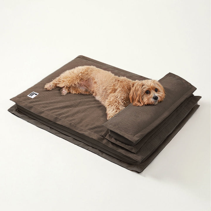 Calming Dog Bed - CozyCalm Deep Sleep Bowlift