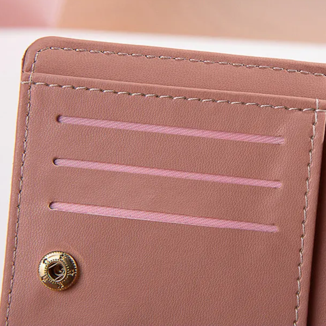 Mini Wallet with Trendy Tassel Bowlift